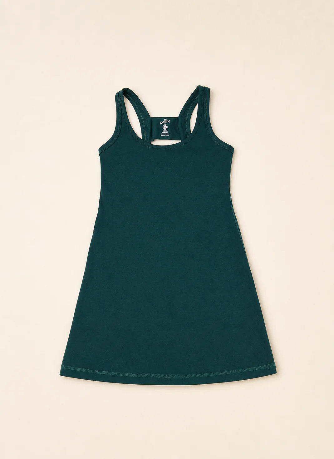 The Ace Kids Dress - Palm Green — view 2 | Palmr Style