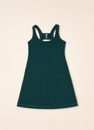 The Ace Kids Dress - Palm Green — view 2 | Palmr Style