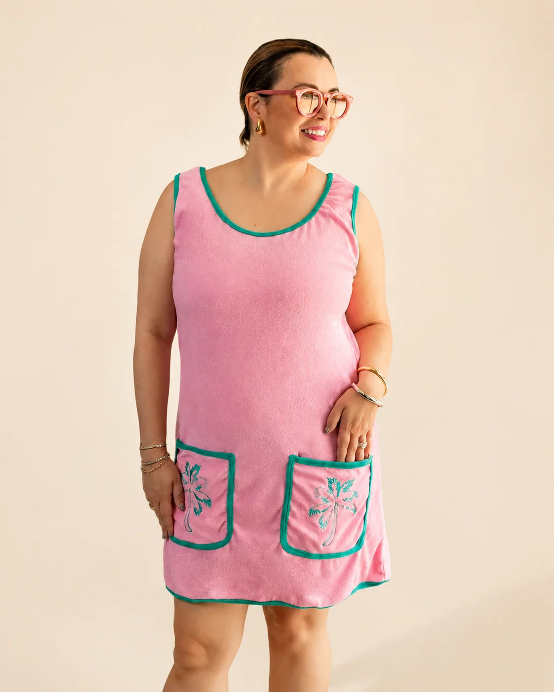 Pocketful of Palms Women's Dress — view 5 | Palmr Style