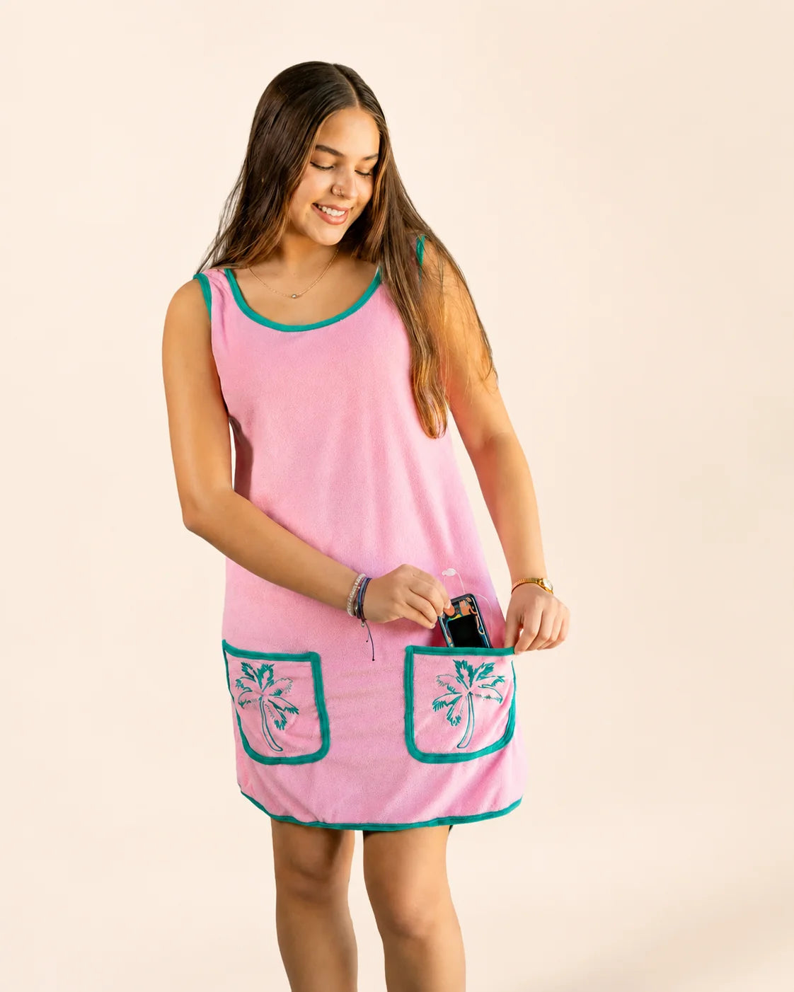 Pocketful of Palms Women's Dress — view 9 | Palmr Style
