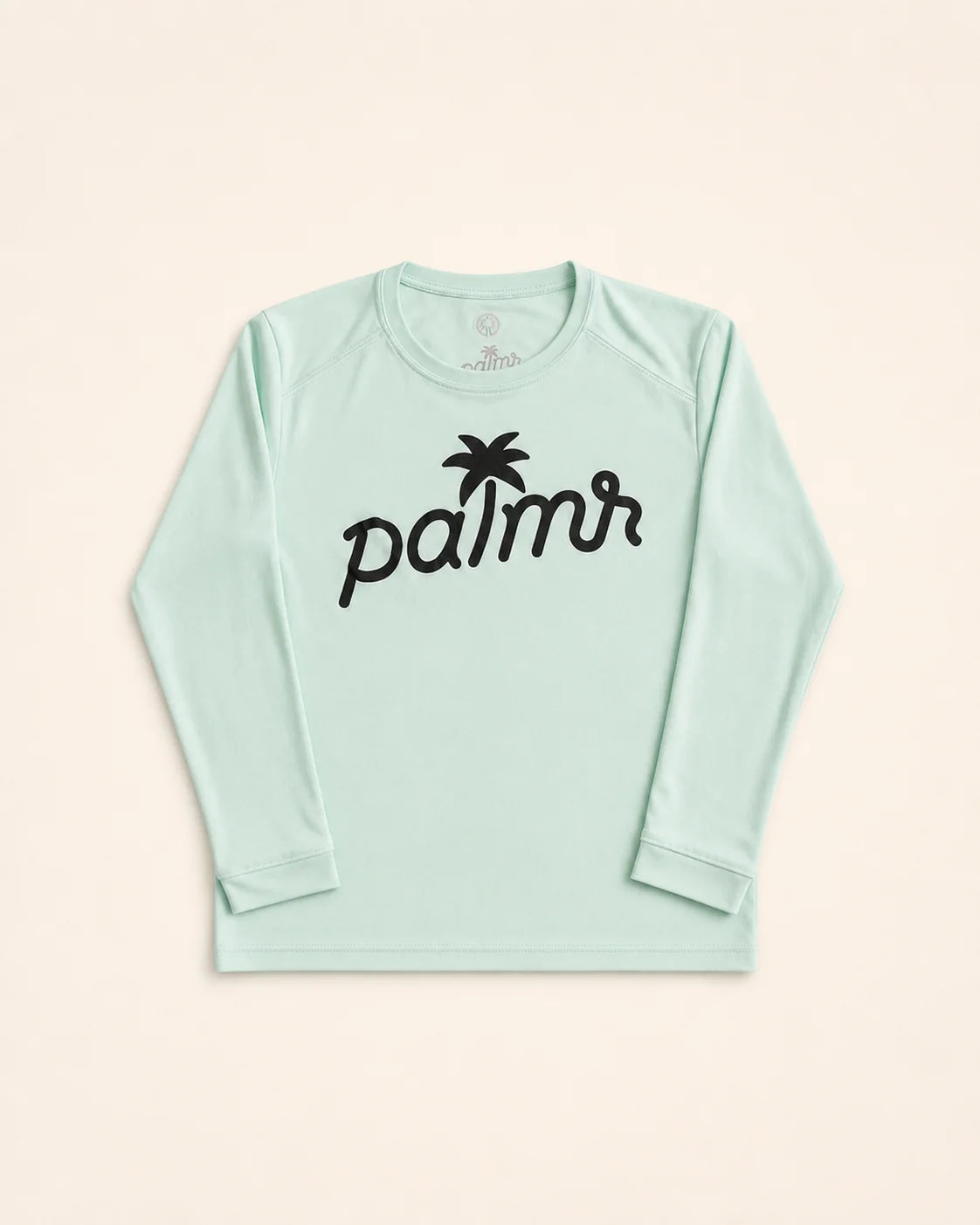 The Palmr SunVibe Kids Shirt - Mint Green — view 2 | Palmr Style