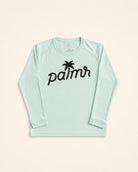 The Palmr SunVibe Kids Shirt - Mint Green — view 2 | Palmr Style