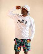 The Palmr SunVibe Shirt - White — view 3 | Palmr Style