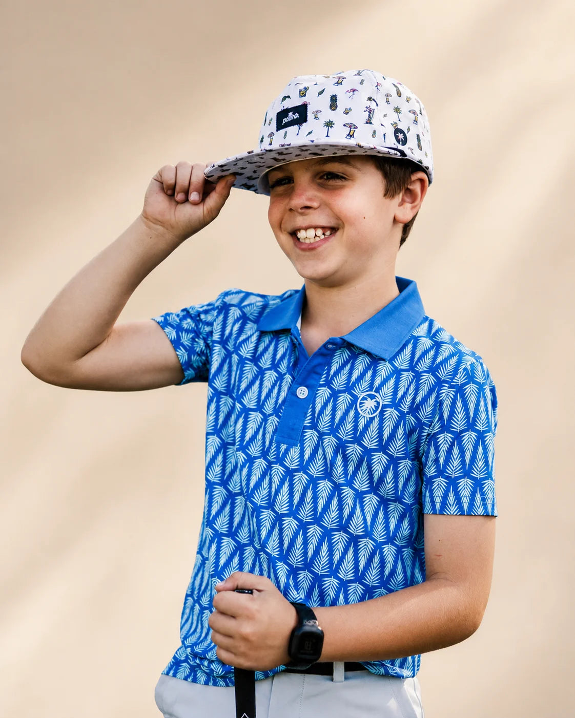 The T1D Drive Kids Polo: T1D-friendly kids polos | Palmr Style