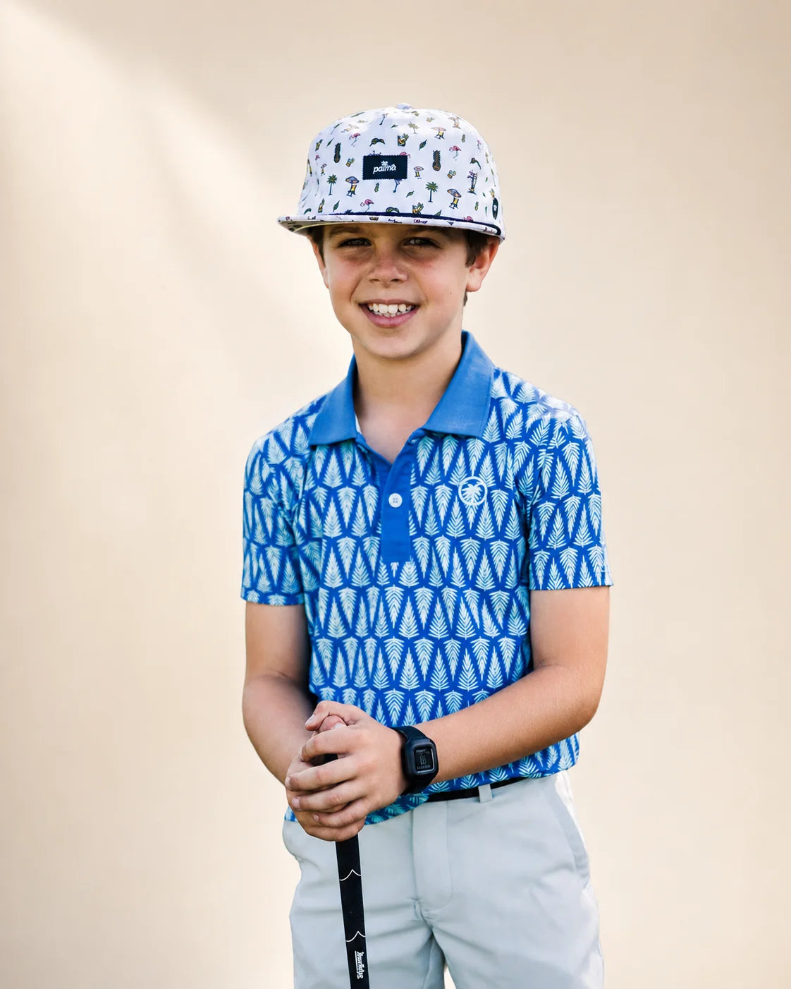 The T1D Drive Kids Polo — view 2 | Palmr Style