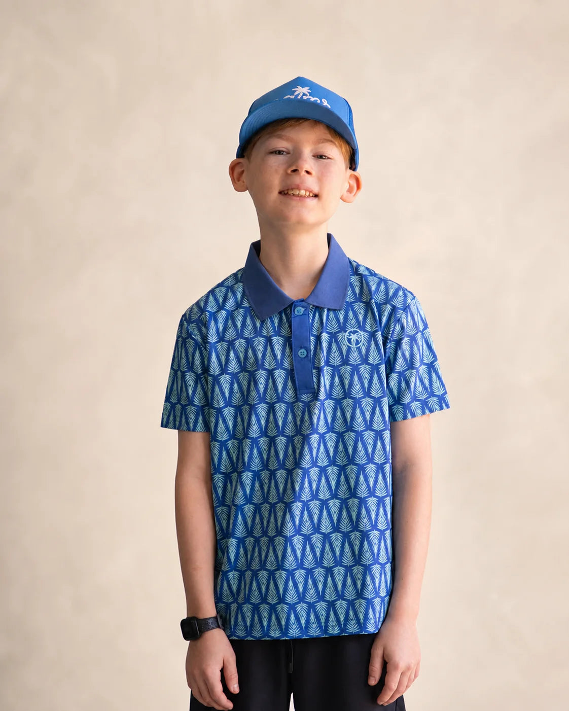 The T1D Drive Kids Polo — view 6 | Palmr Style