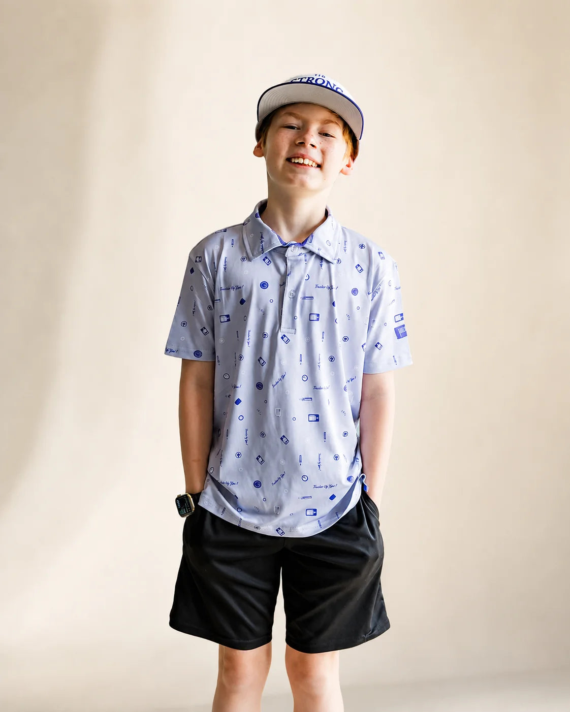 The Type One Vibes Kids Polo: kids polos | Palmr Style