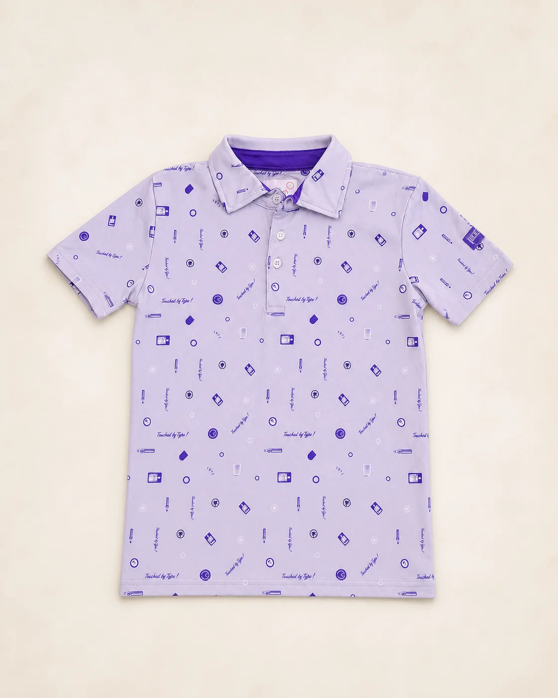 The Type One Vibes Kids Polo — view 2 | Palmr Style