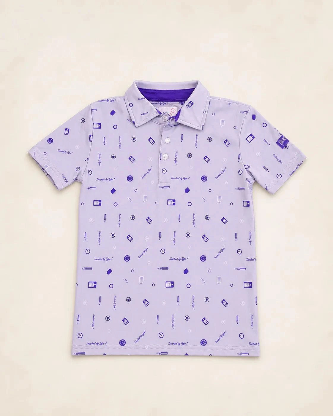 The Type One Vibes Kids Polo — view 2 | Palmr Style