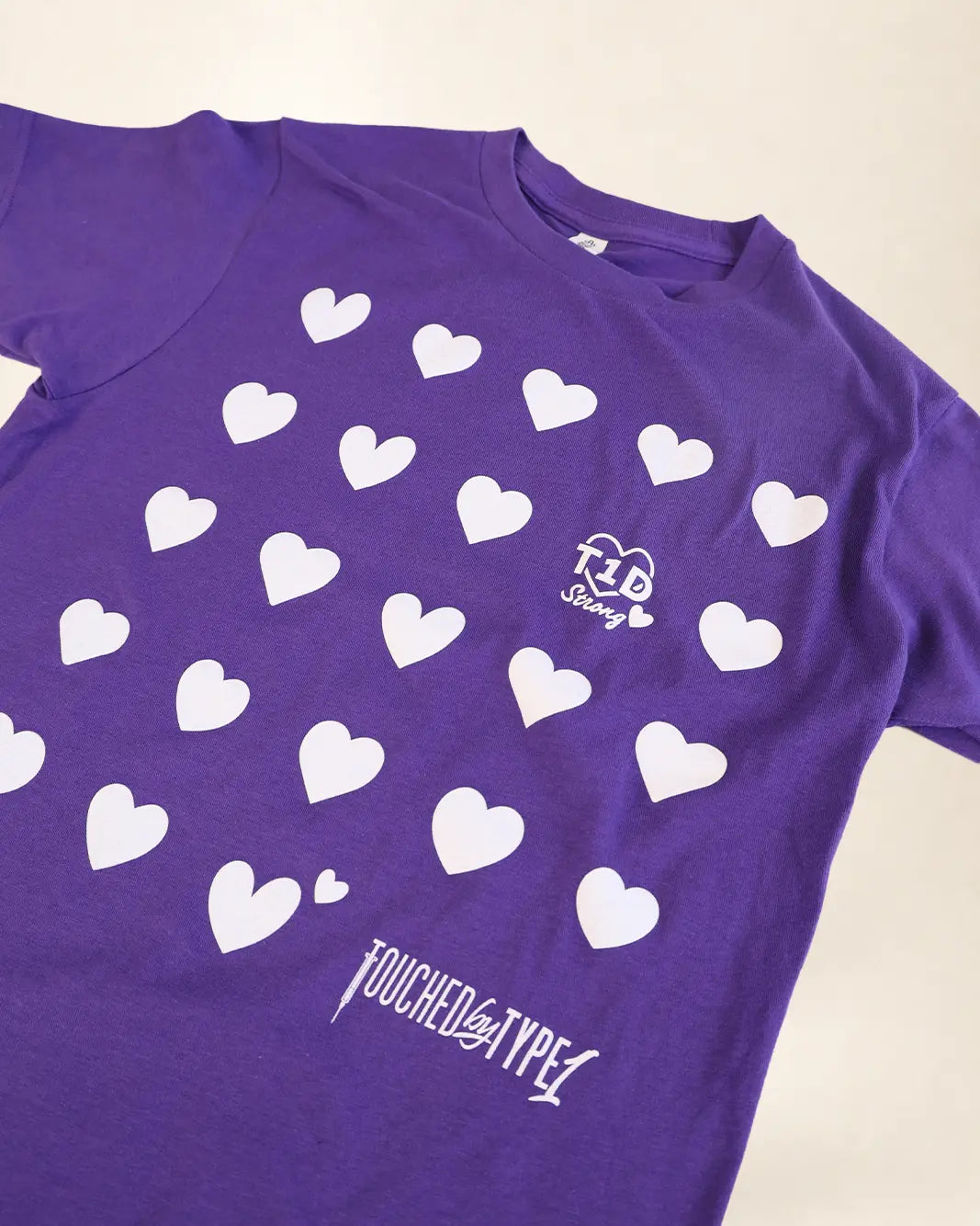 T1D Hearts Adult Tee