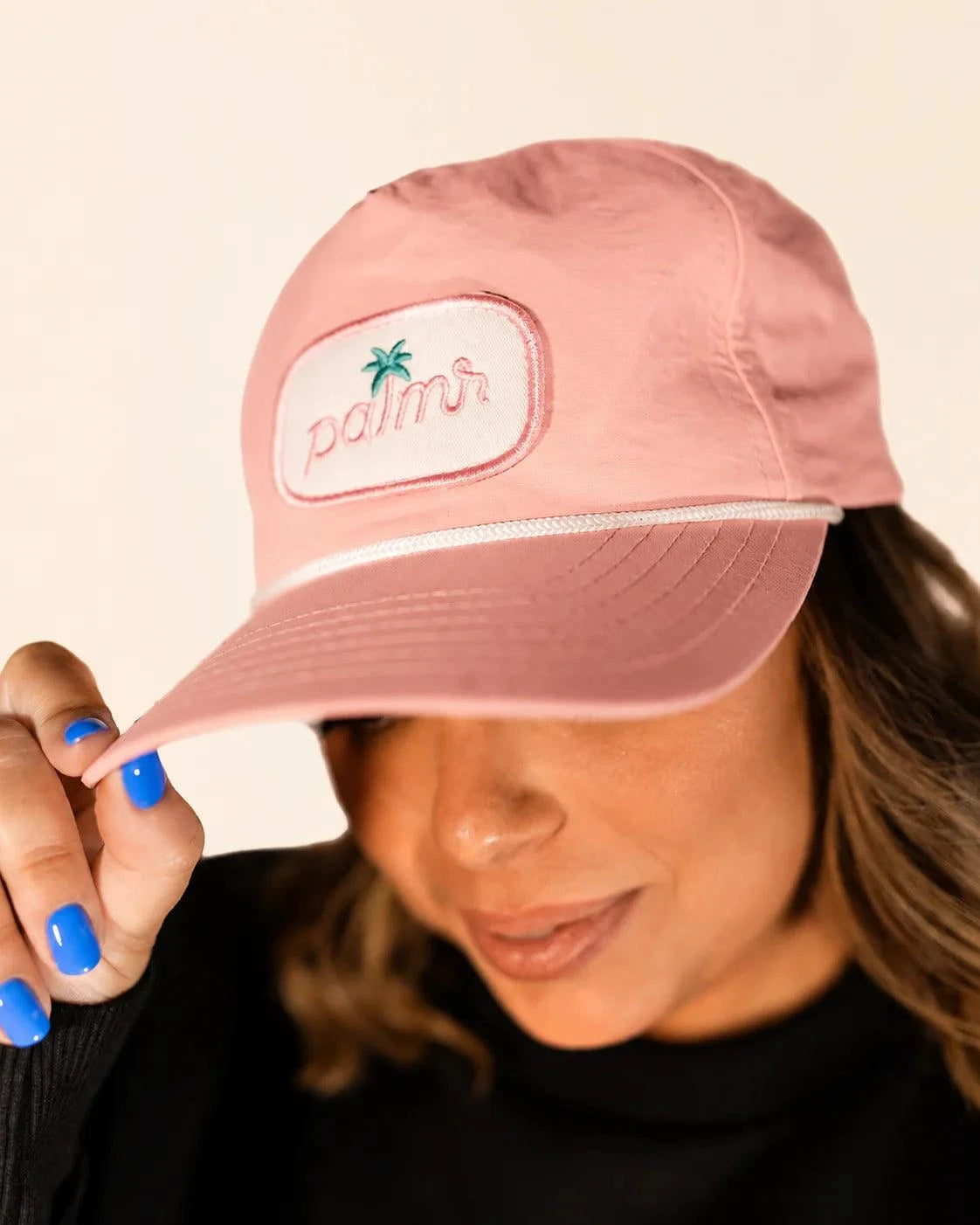 The Blush Rope Hat - Unisex — view 5 | Palmr Style