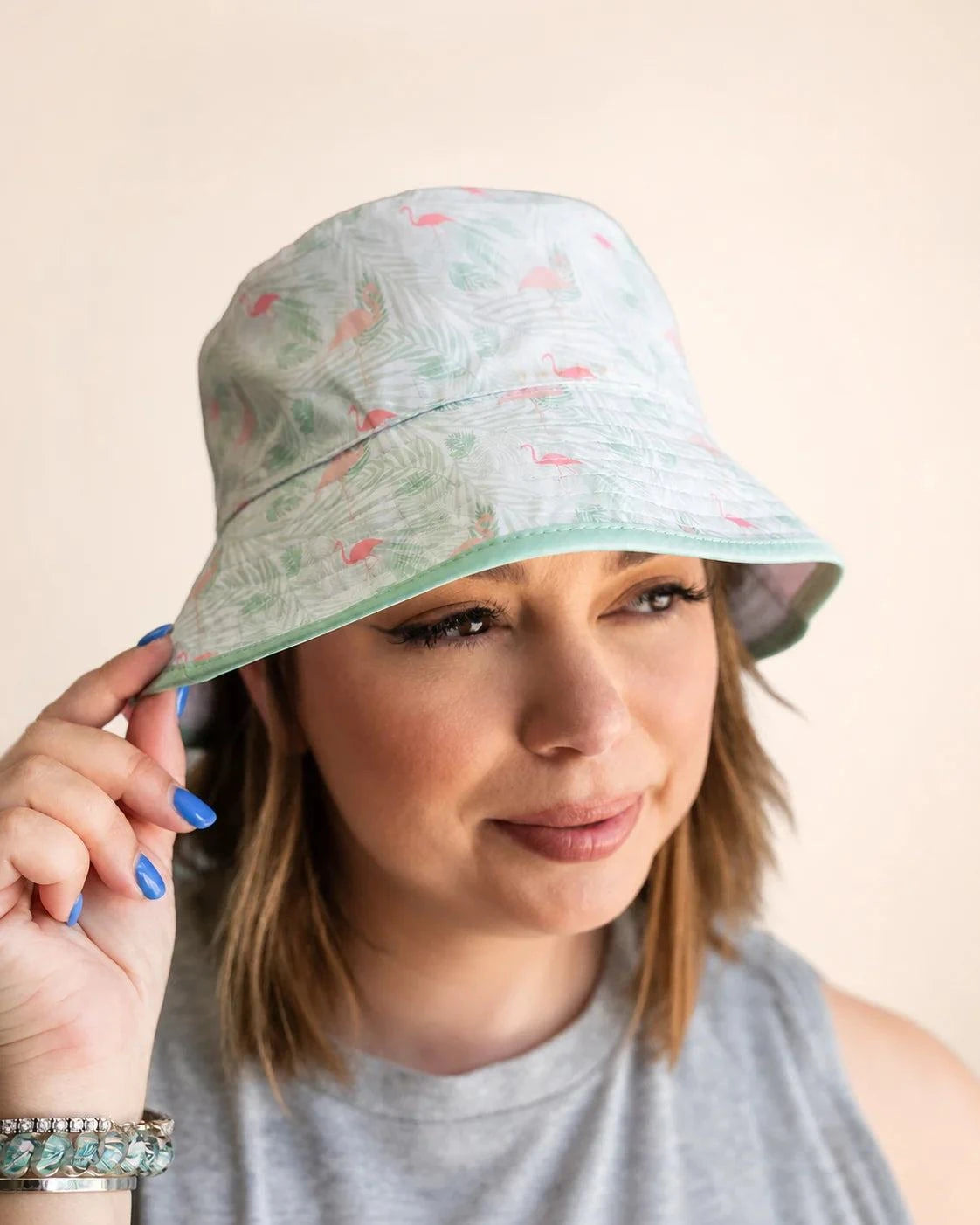 The Parker Reversible Bucket Hat — view 8 | Palmr Style