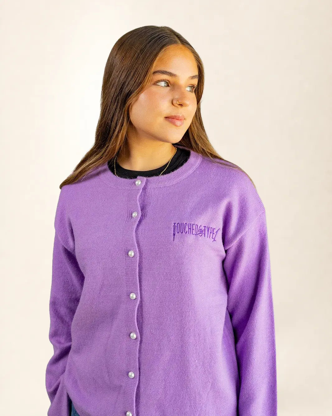 The TBT1 Purple Cardigan: cardigan | Palmr Style