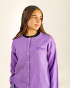 The TBT1 Purple Cardigan: cardigan | Palmr Style