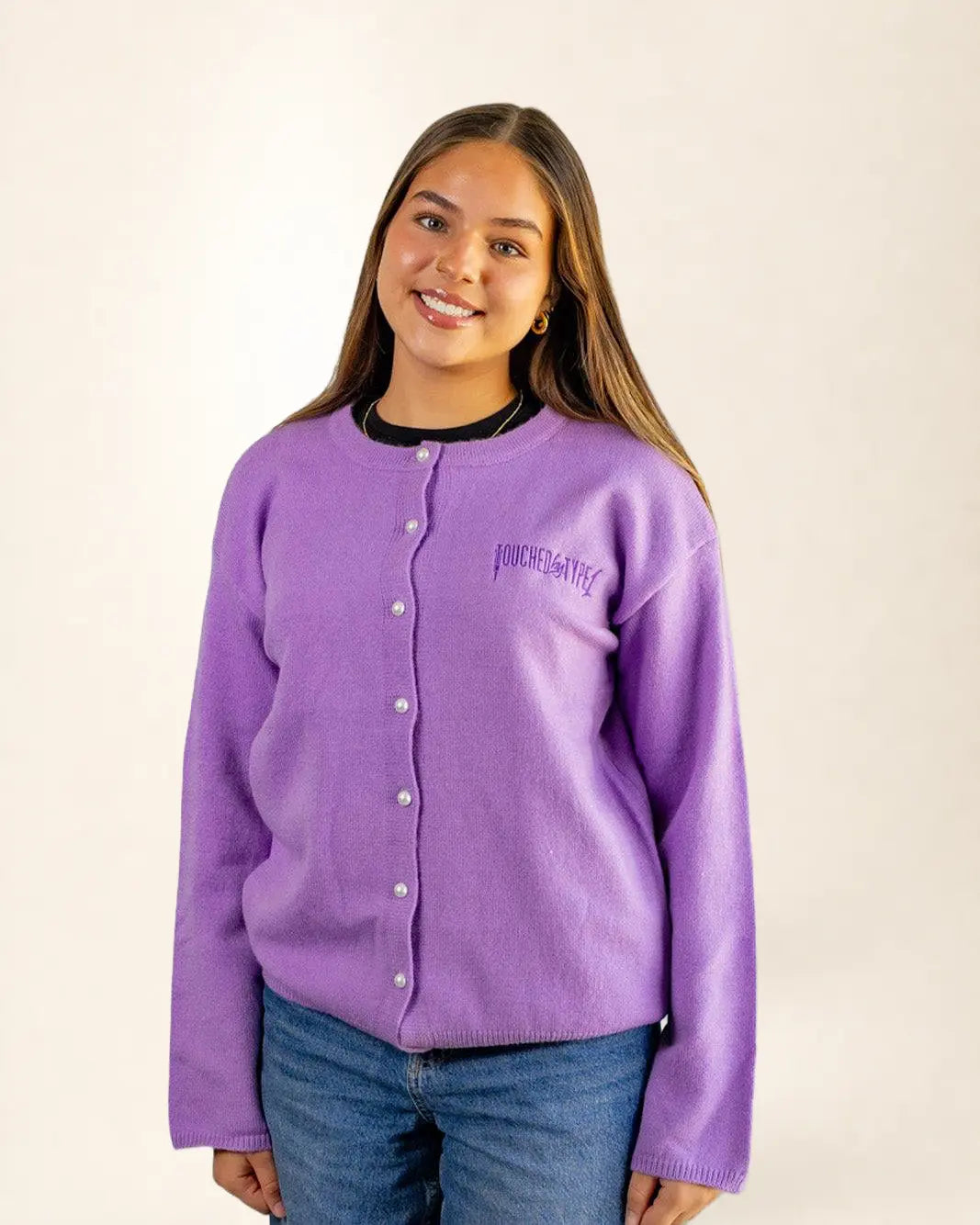 The TBT1 Purple Cardigan: cardigan | Palmr Style