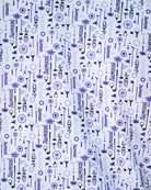 Patterned sleeveless polo