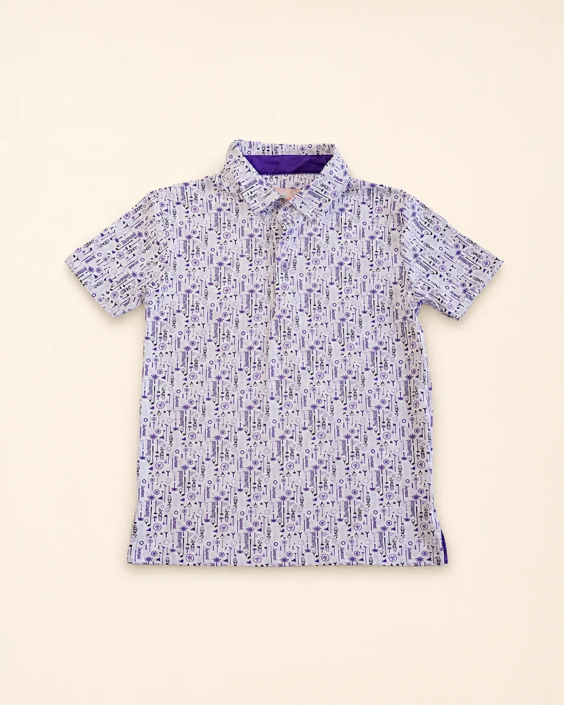 The Touched By Type 1 Kids Polo — view 2 | Palmr Style
