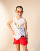 Vacay Essentials Girls Tank: kids tee | Palmr Style