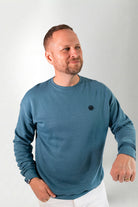 Palmr-Style-Mens-Cloud-Embrace-Crewneck-Sweatshirt-Teal-long-sleeve-soft-Palm-Tree-Resort-Wear-Selfcare-T1D-flat-1 copy