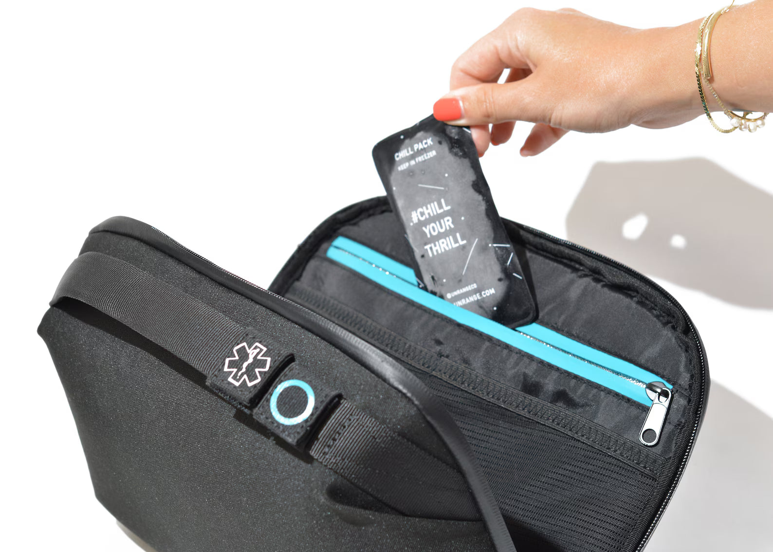 Travel Diabetes Bag — view 3 | Palmr Style