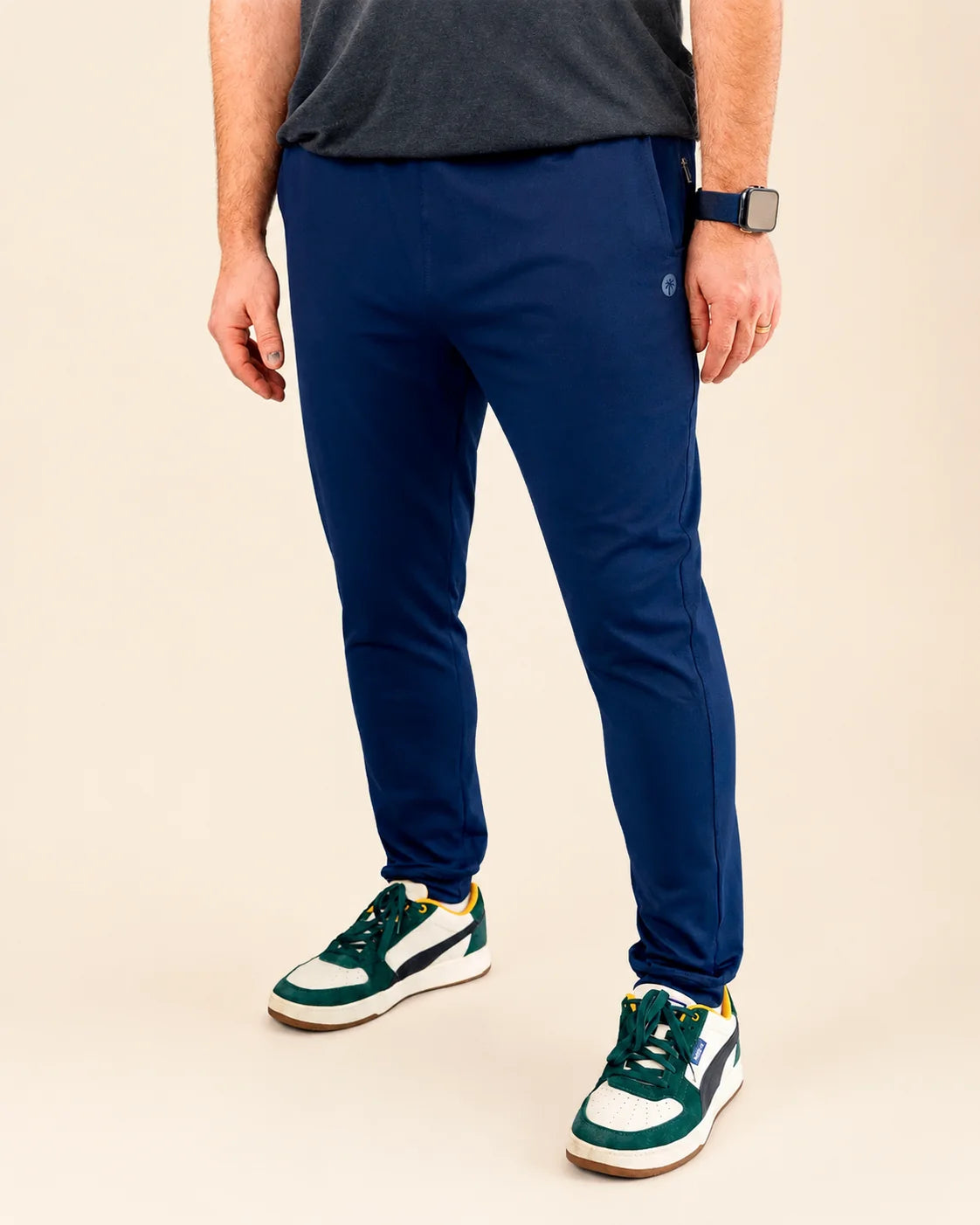 The All-Day Jogger - Navy: joggers | Palmr Style