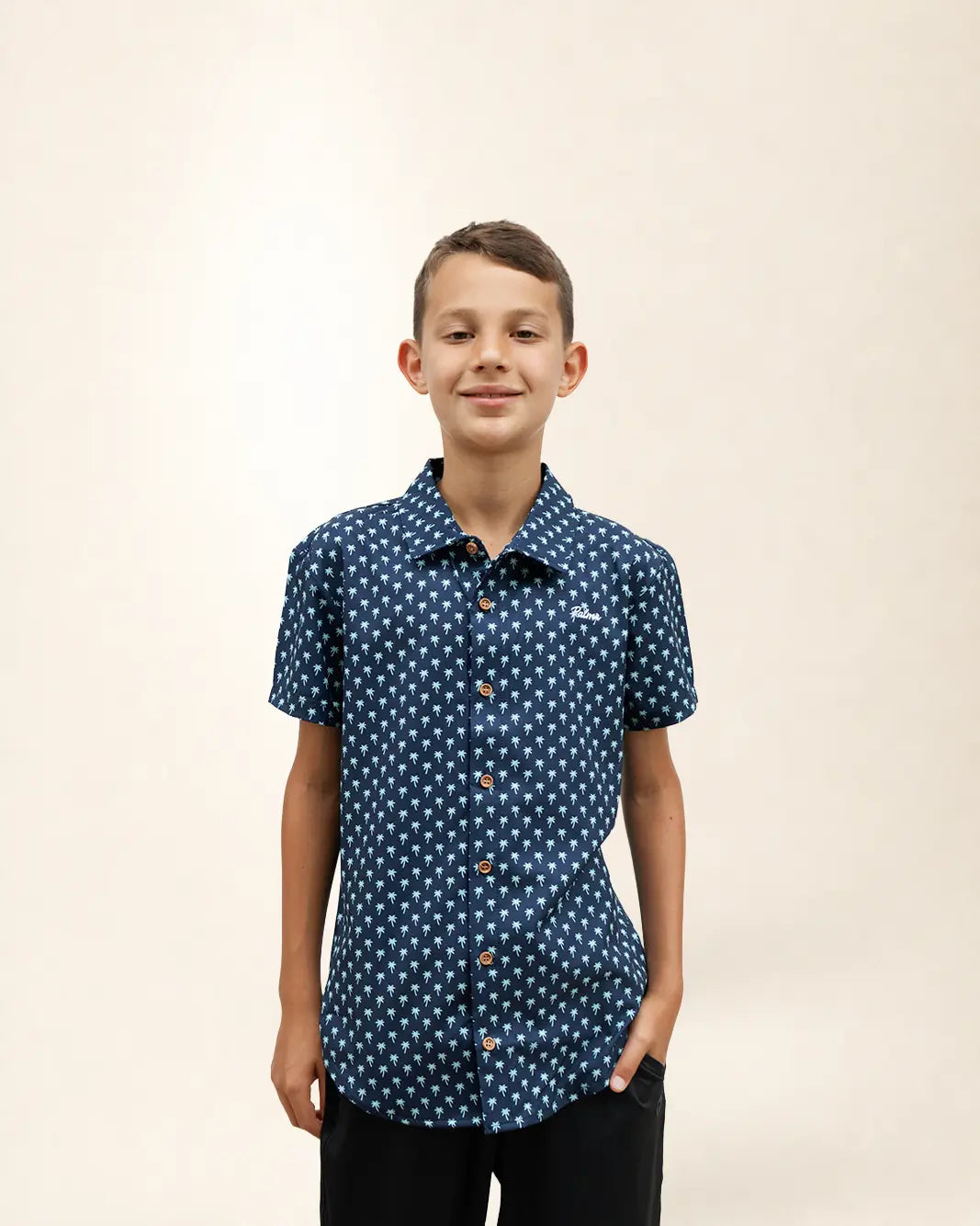 The Indigo Palm Kids Button Up