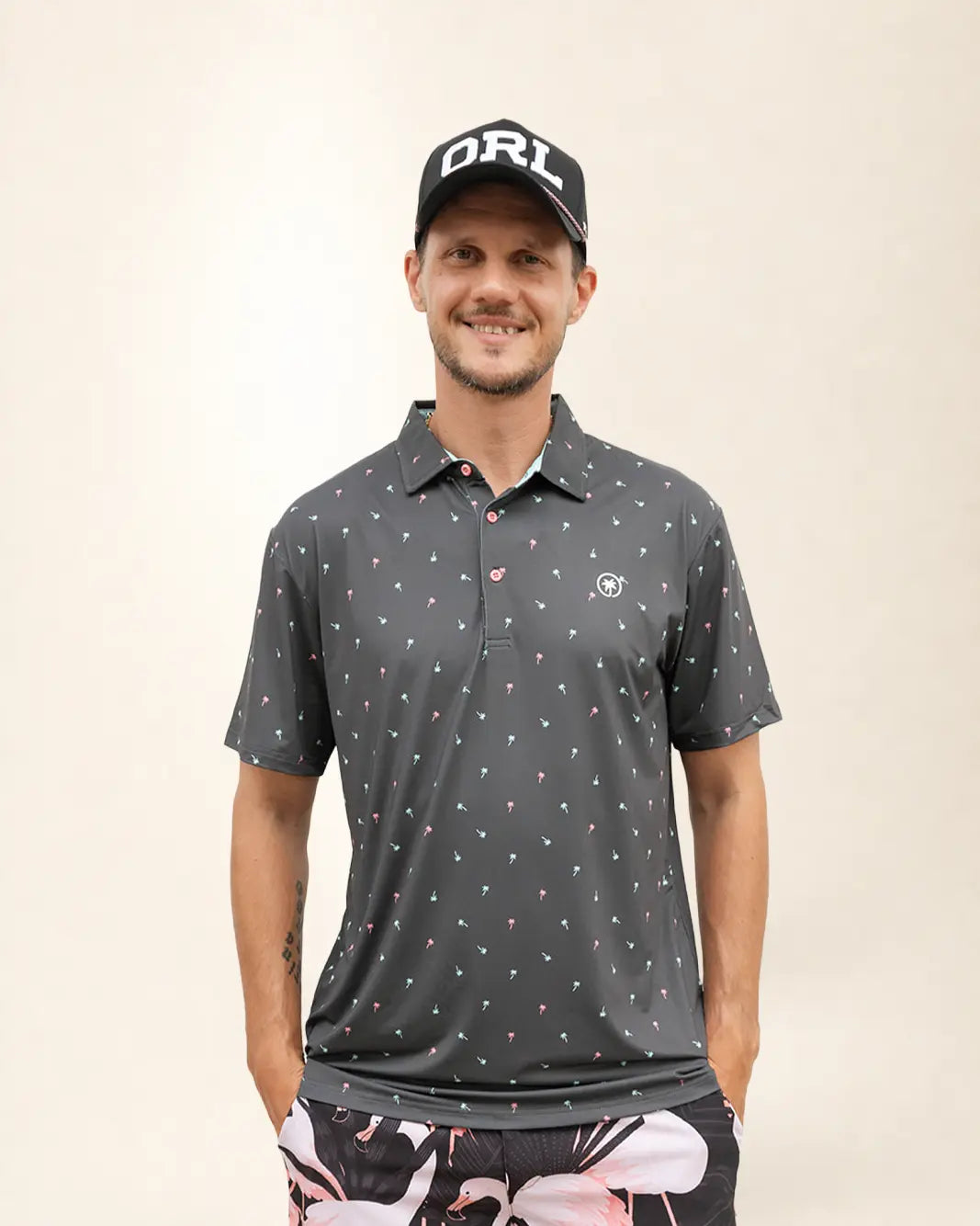 The Palm Icon Night Polo