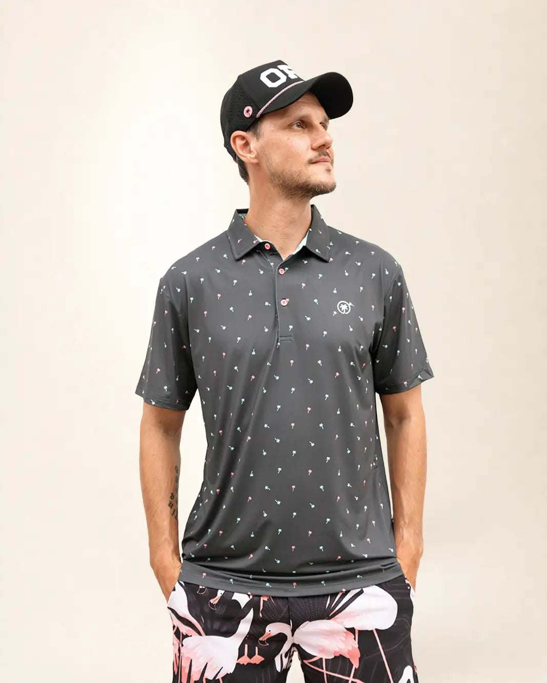 The Palm Icon Night Polo