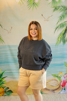 palmr style Sandbar Fleece Shorts women nude cream 