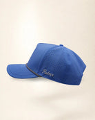 Palmr Signature rope hat in blue, side view